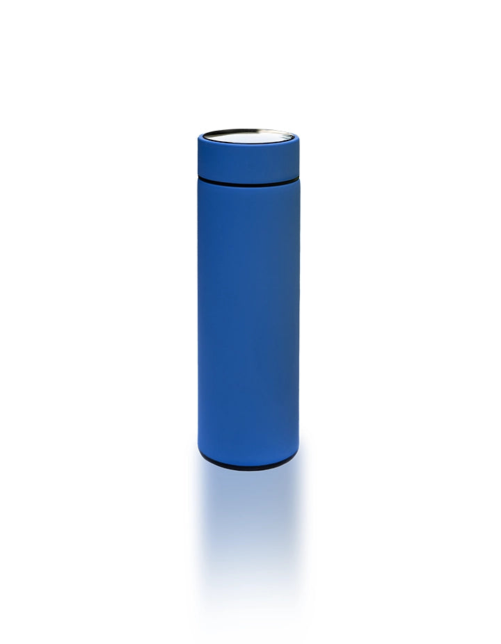 LED Temperature Display Water Bottle – Hot & Cold Flask – 500ml Smart Thermos with Touch Sensor – Navy Blue
